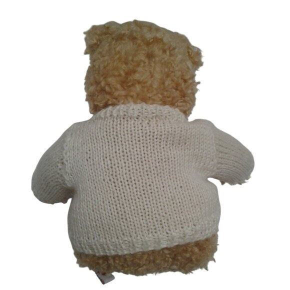 Baby Curly Attic Treasure USA sweater Teddy Bear Stuffed Animal - Picture 6 of 9